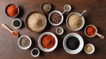 uvanlige ingredienser, matlagings tips, sumak, black garlic, kimchi, quinoa, chiafrø