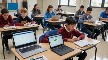 teknologi, utdanning, nettlæring, virtuelle klasserom, tilgjengelighet