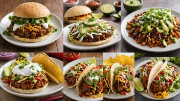 vegetariske alternativer, kjøttfrie måltider, sunn mat, oppskrifter, vegetariske retter
