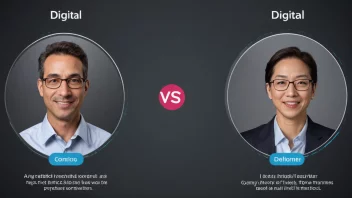 tradisjonell innovasjon, digital innovasjon, sammenligning, teknologi, forretningsstrategi