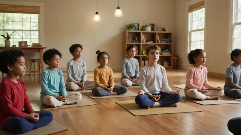 mindfulness for barn, tradisjonell oppdragelse, emosjonell intelligens, barnas utvikling, stresshåndtering, oppdragelsesteknikker